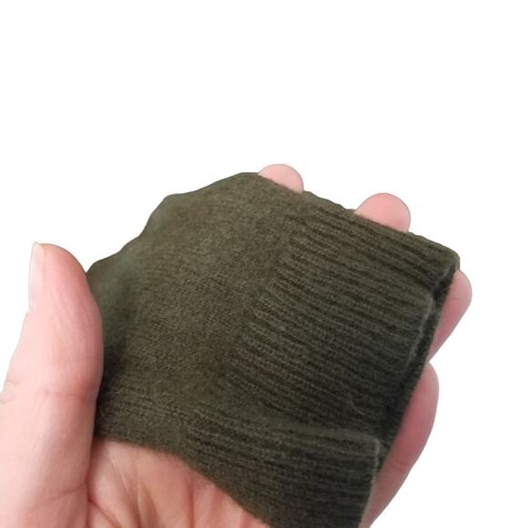 Massimo Dutti Womens Cashmere Sweater XS Classic Preppy Quiet Luxury Minimalist - Picture 4 of 7